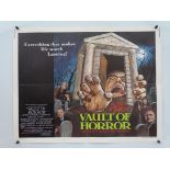 VAULT OF HORROR (1973) US Half Sheet - Amicus Horror - (22" x 28" - 56 x 71 cm) - Folded (as issued)