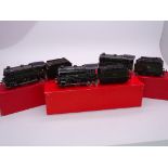 OO Gauge - A group of playworn Trix Twin 0-4-0 steam tender locomotives in various liveries supplied