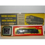 A Wrenn WHC500 "Horn Control" set with Tri-ang Type 3 diesel locomotive and Wrenn electronic horn.
