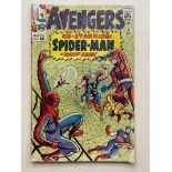 AVENGERS #11 - (1964 - MARVEL - Cents Copy - GD) - Early Spider-Man crossover. Kang appearance and