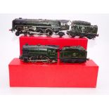 OO Gauge - A Pair of Trix Twin steam locos comprising a Britannia locomotive and an 0-4-0 steam loco