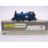 A Wrenn W2201 R1 class steam tank locomotive in Esso Blue, numbered 38. VG in a G-VG box