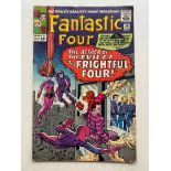 FANTASTIC FOUR #36 - (1965 - MARVEL - Cents Copy/Pence Stamp - VG - First appearances of Medusa (
