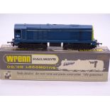 A Wrenn W2230 Class 20 diesel locomotive in BR blue, numbered 20008. VG in a G box