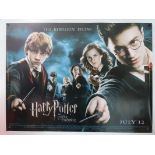 HARRY POTTER: Pair of film posters: ORDER OF THE PHOENIX (2007) UK QUAD together with an