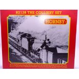 OO Gauge -A Hornby R2138 'The Colliery Set' train pack including steam loco and 6 wagons - E, unused