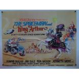 WALT DISNEY: LIVE ACTION LOT OF 5 UK Quad Film Posters: THE SPACEMAN AND KING ARTHUR (1979), THE