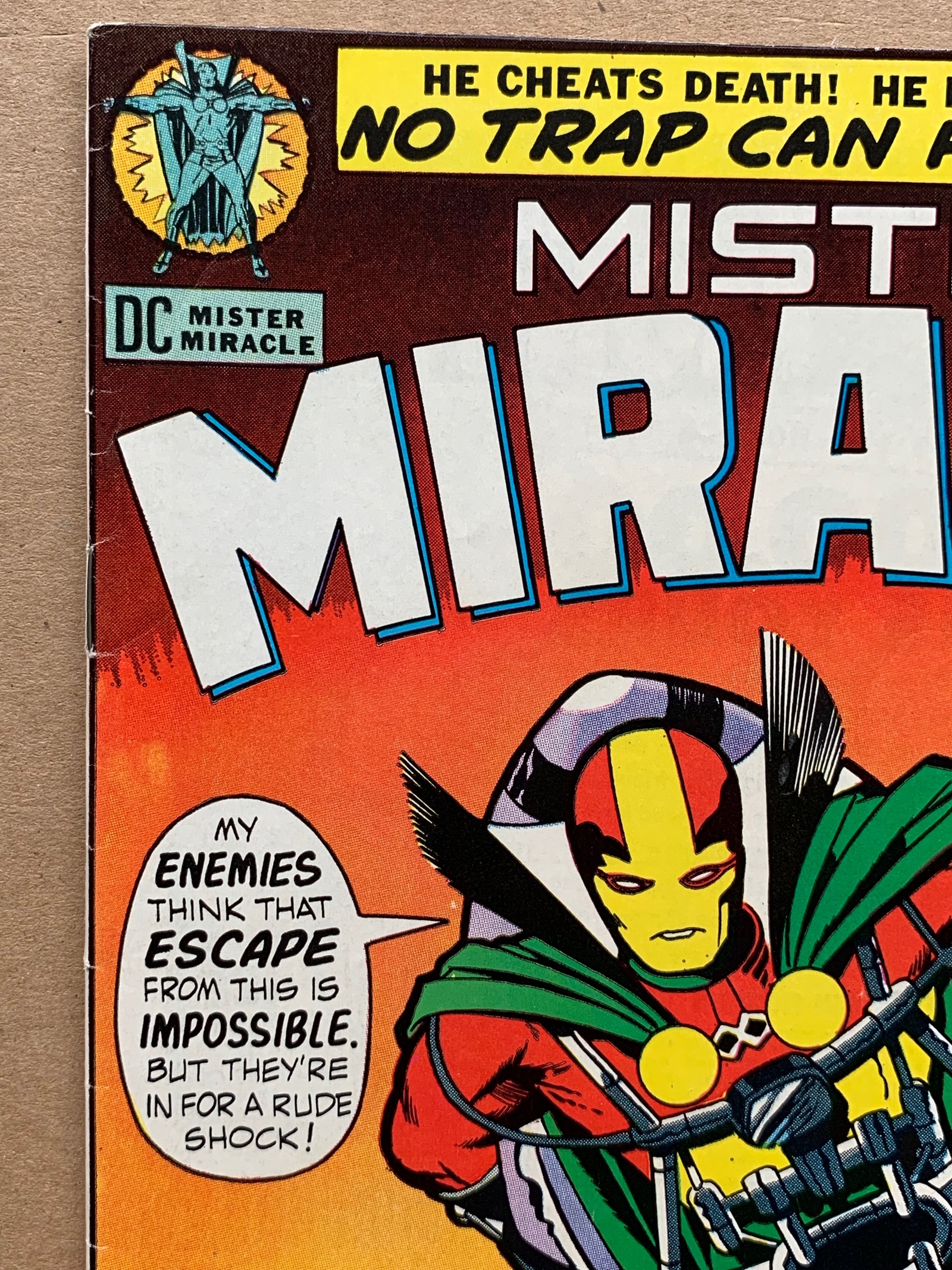 MISTER MIRACLE #1 (1971 - DC) VG/FN (Cents Copy) - First appearances of Mister Miracle and Oberon. - Image 2 of 10