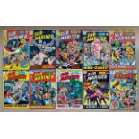 SUB-MARINER #40, 41, 42, 43, 45, 46, 47, 48, 49, KING-SIZE SPECIAL #1 (10 in Lot) - (1971-1972 -