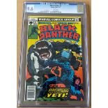 BLACK PANTHER #5 (1977 - MARVEL) Graded CGC 9.6 (Cents Copy) - Jack Kirby & John Verpoorten cover