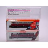 N Gauge - A pair of German Outline Diesel locomotives by Arnold - G-VG in G-VG boxes. (2)