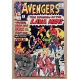 AVENGERS #5 (1964 - MARVEL) FR/GD (Pence Copy) - The Avengers battle the Lava Men. Jack Kirby