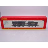 OO Gauge -A Hornby R2343A Class Q1 steam locomotive in Southern Railway livery - numbered C21 - VG