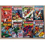 IRON MAN #13, 14, 15, 16, 17, 19, 20, 21, 22, 23, 24, 26 (12 in Lot) - (1969-1970 - MARVEL) - FN/VFN