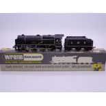 A Wrenn W2261 Royal Scot class steam locomotive in LMS black "Black Watch". VG-E in a G-VG box