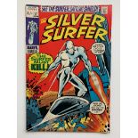 SILVER SURFER #17 (1970 - MARVEL - Pence Copy - VG/FN) - Nick Fury and Mephisto appearances.