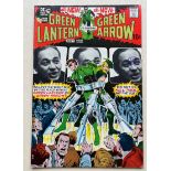 GREEN LANTERN #84 (1971 - DC) VFN+ (Cents Copy/Pence Stamp) - Photo cover (featuring the comic