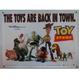 ADVENTURE: A COLLECTION OF 1990S/2000S ROLLED MOVIE POSTERS TO INCLUDE 5 X UK QUADS: TOY STORY (