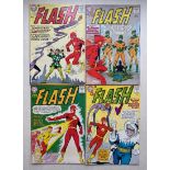 FLASH #134, 135, 136, 138 (4 in Lot) - (1963 - DC) VG+/VFN (Cents Copy) - Run includes first