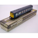 A Wrenn W3005NP Brighton Belle non-powered trailer car in BR blue/grey as issued in separate