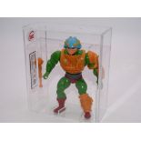 MASTERS OF THE UNIVERSE 'MAN AT ARMS' ACTION FIGURE (1981) - Made in Taiwan by MATTEL -