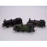 OO Gauge - A trio of kit built and modified RTR steam tank locos comprising classes G6, R1, and E2 -