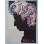 BOB DYLAN (1967) - Created in 1967 by Milton Glaser for Bob Dylan's Greatest Hits record album