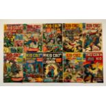 TWO-GUN KID & KID COLT OUTLAW LOT (18 in Lot) - (1966/71 - MARVEL - Cents/Pence Stamp - FR/VG) -