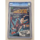 DAREDEVIL #7 (1965 - MARVEL) Graded CGC 8.0 (Cents Copy) - First appearance of Daredevil's signature