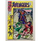 AVENGERS #47 (BLACK KNIGHT) - (1968 - MARVEL - Cents Copy / Pence Stamp - VG/FN - First appearance