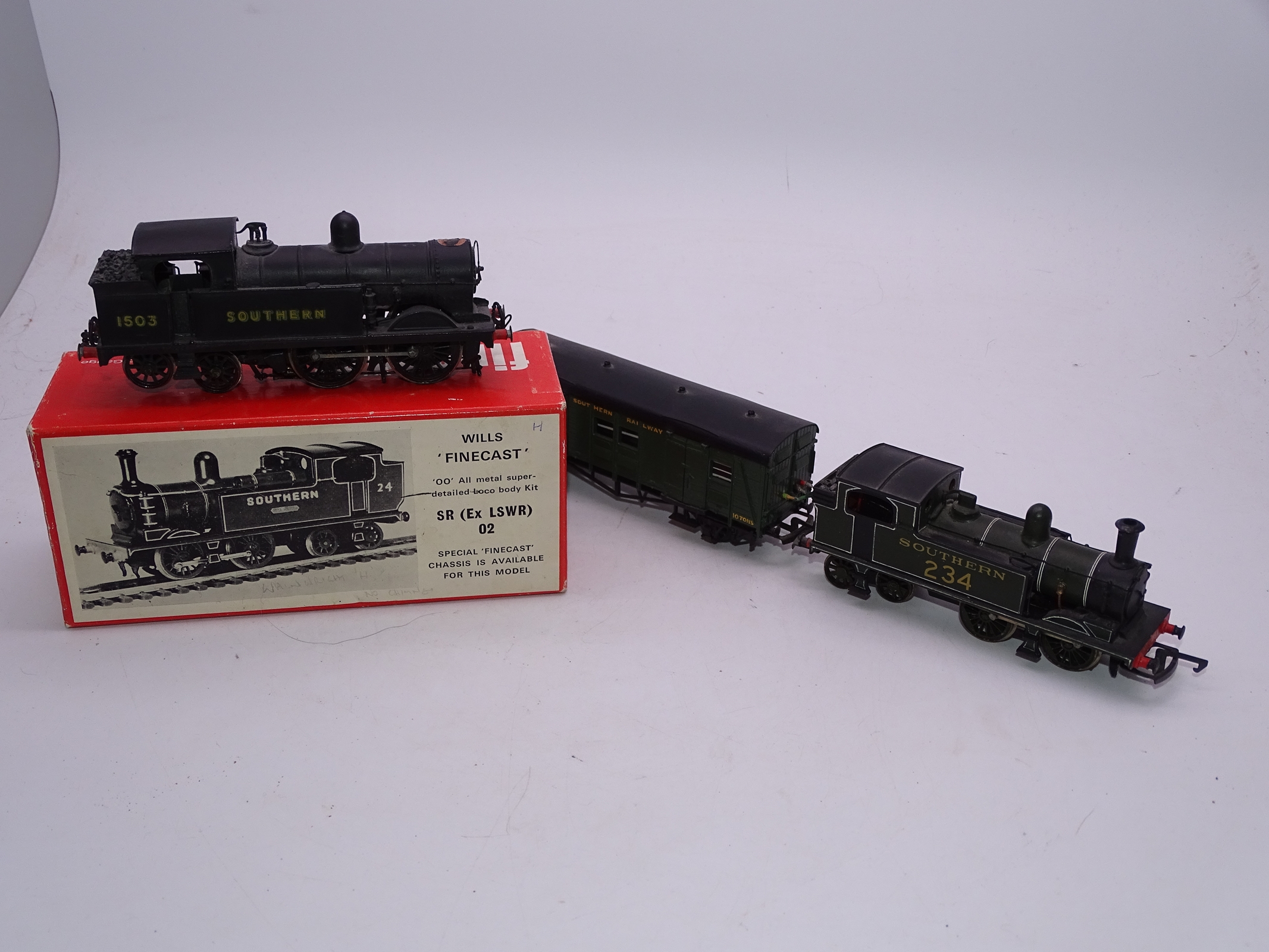 OO Gauge -A Pair of kit built OO Gauge steam locomotives comprising a class O2, numbered 234 and a