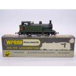 A Wrenn W2201 R1 class steam tank locomotive in SE&CR green, numbered 69. VG in a G box