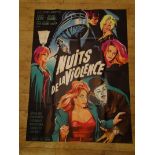 NUITS DE LA VIOLENCE (1979) - (original title THE DARK) - French 'Grande' Affiche movie poster 46” x