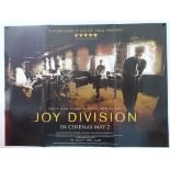 3 x MUSIC FILM UK QUAD POSTERS: JOY DIVISION (2007), STOP MAKING SENSE (1984 - 15TH ANNIVERSARY RE-