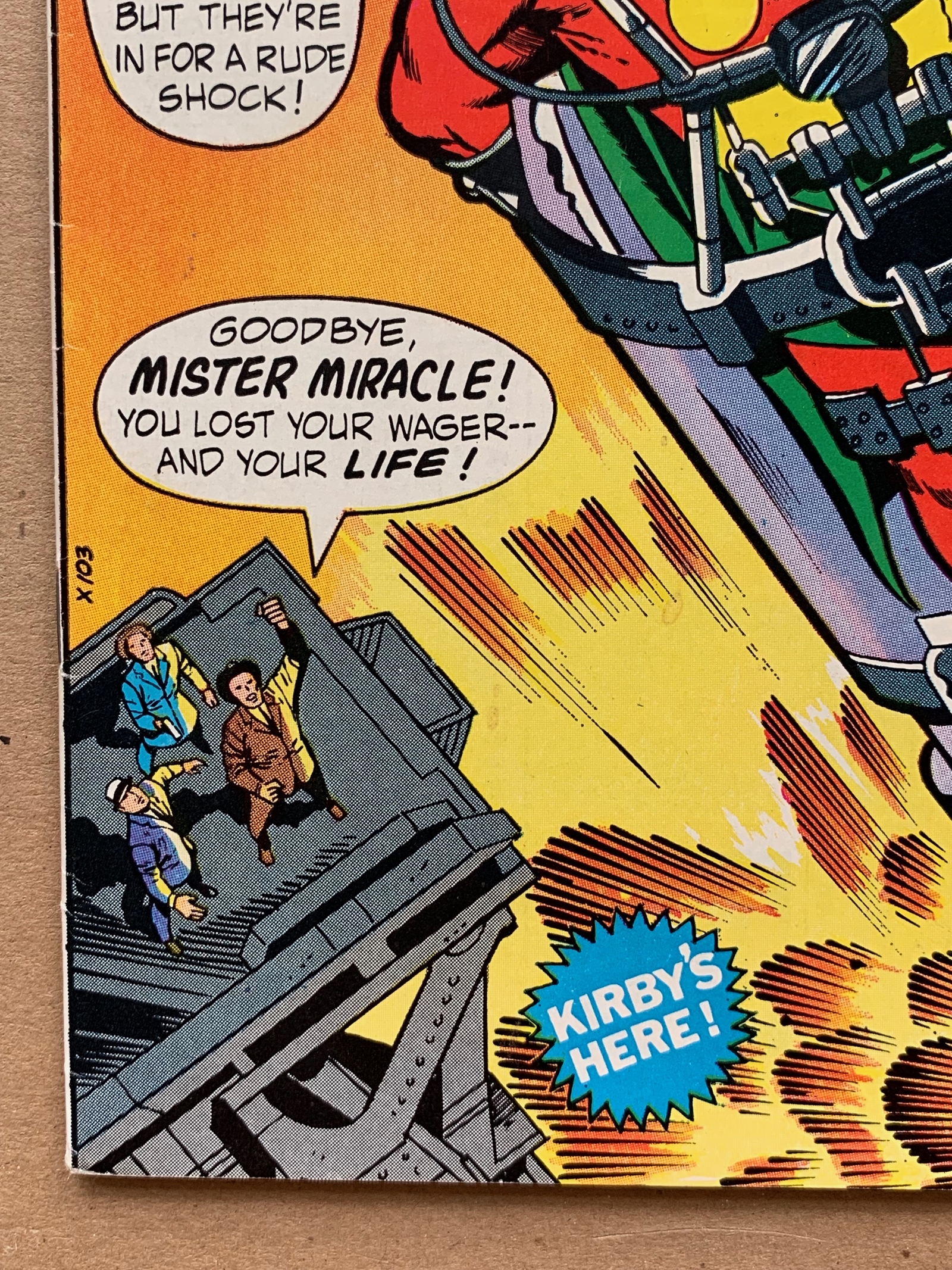 MISTER MIRACLE #1 (1971 - DC) VG/FN (Cents Copy) - First appearances of Mister Miracle and Oberon. - Image 3 of 10