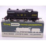 A Wrenn W2215 Class N2 steam tank lcomotive in LMS black, numbered 2385. VG in a G-VG rarer P2 box