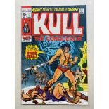 KULL THE CONQUEROR #1 - (1971 - MARVEL - Cents Copy/Pence Stamp - VFN) - Origin and second