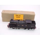 A Hornby Dublo 3-rail Class N2 steam tank locomotive in LMS black, numbered 6917, circa 1940s/50s.