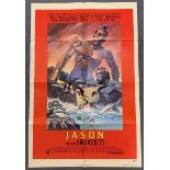 JASON & THE ARGONAUTS (1978 Re-Release) - US One Sheet Poster - RAY HARRYHAUSEN - GARY MEYER artwork