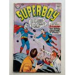 SUPERBOY #68 - (1958 - DC - Cents Copy - GD/VG) - Origin and first appearance of BIZARRO - Curt Swan