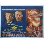 THE TOWERING INFERNO (1974) - British UK Quad film poster 30" x 40" (76 x 101.5 cm) - Rolled