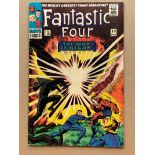 FANTASTIC FOUR #53 (1966 - MARVEL) VG/FN (Pence Copy) - Origin and second appearance of the Black