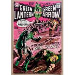 GREEN LANTERN #77 (1970 - DC) VFN (Cents Copy/Pence Stamp) - Guardians of the Universe appearance.