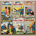 SUPERMAN'S GIRLFRIEND: LOIS LANE #38, 39, 40, 41, 42, 43 (6 in Lot) - (1963 - DC) FN/VFN (Cents