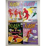 FLASH #128, 130, 131, 132 (4 in Lot) - (1962/63 - DC) FN/VFN (Cents Copy) - Run includes an early