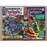 FANTASTIC FOUR KING-SIZE ANNUAL #3, 4 (2 in Lot) - (1965/66 - MARVEL - Cents/Pence Stamp - GD/VG -