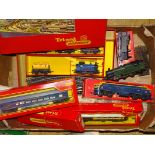 OO Gauge - A Tri-ang group of locomotives, coaches, track and accessories, some boxed