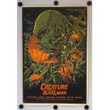 THE CREATURE FROM THE BLACK LAGOON (2012) - Limited edition Silk Screen 'Mondo' lithograph