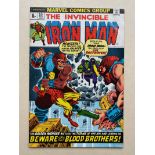 IRON MAN #55 (1973 - MARVEL) FN+/VFN (Pence Copy) - An extremely HOT book (We had to wear oven