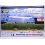 N Gauge - A Graham Farish by Bachmann 'The Merseyside Express' Train Set 370-275, including Deltic